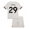 Chelsea Wesley Fofana #29 Bortedraktsett Barn 2025-26 Kortermet (+ Korte bukser) Chelsea Wesley Fofana #29 Bortedraktsett Barn 2025-26 Kortermet (+ Korte bukser)